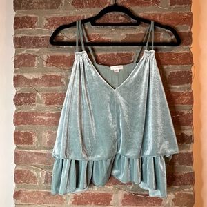 Xhilaration Velvet Top